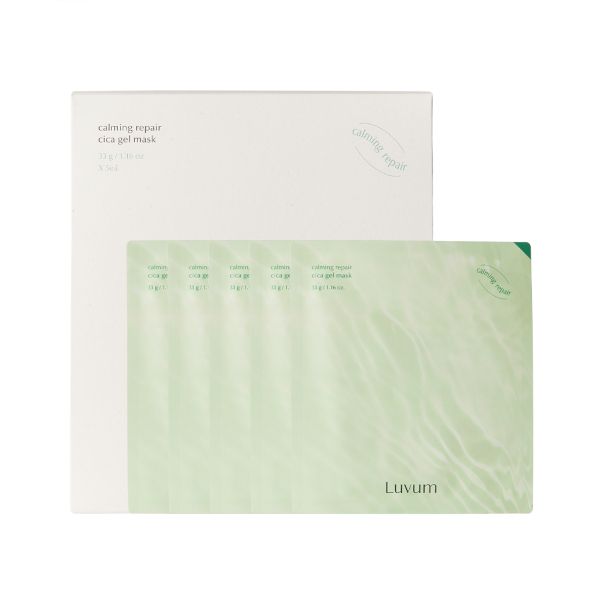 LUVUM Calming Pair Cica Gel Mask - 5 pcs