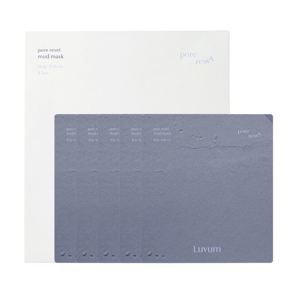 LUVUM Pore Reset Mud Mask - 5 pcs