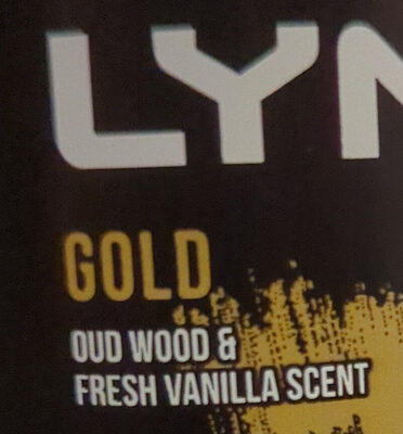 Gold oud wood & fresh vanilla scent