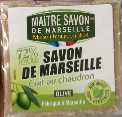 Savon de Marseille cuit au chaudron Olive