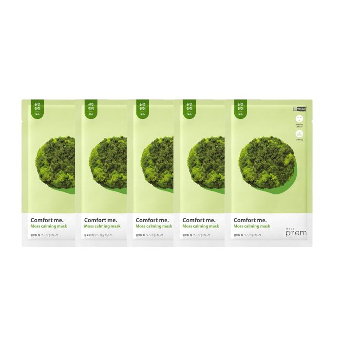 make p:rem Comfort Me. Moss Calming Mask (5ea) Set