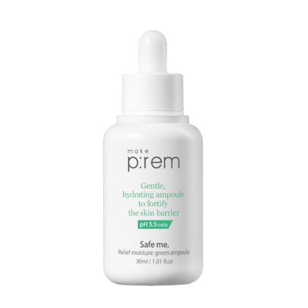 make p:rem Safe me. Relief moisture green ampoule - 30ml