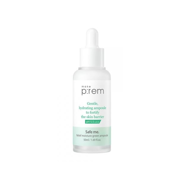 make p:rem Safe me. Relief Moisture Green Ampoule - 50ml