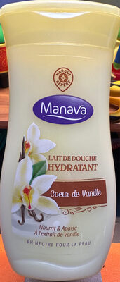 Lait de douche hydratant cœur de vanille