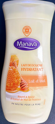 Lait de douche hydratant Lait et Miel