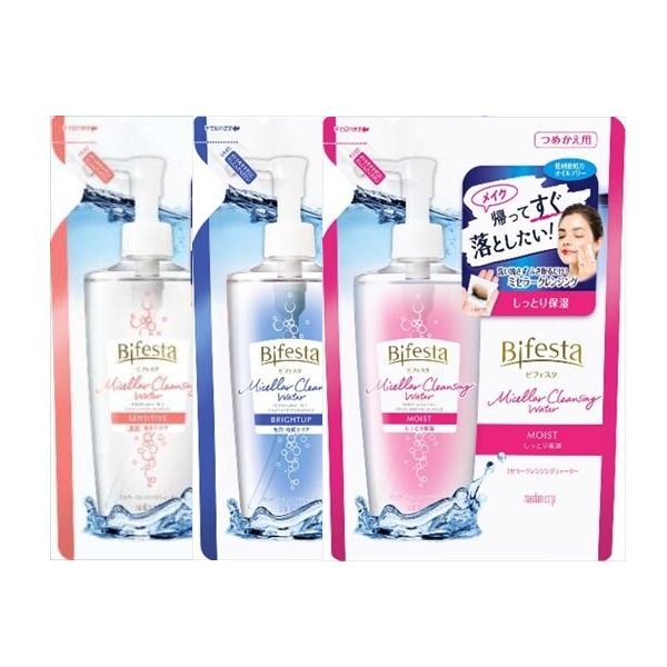 Mandom Bifesta Micellar Cleansing Water Refill - 360ml