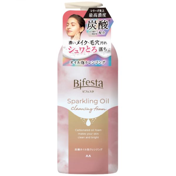 Mandom Bifesta Sparking Oil Cleansing Foam - 130ml