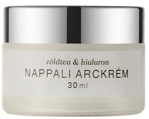 Mandulina Zöldtea & Hialuron Nappali Arckrém