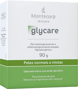 Mantecorp Sabonete Facial Em Barra Glycare
