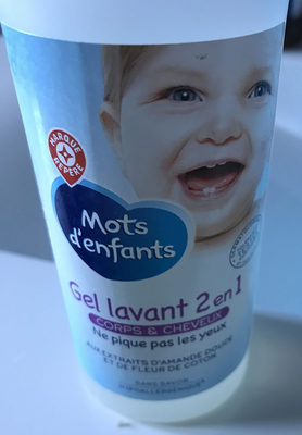 Gel lavant 2 en 1 corps & cheveux