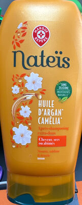 Natïis Après shampooing extra doux huile d'argan camélia