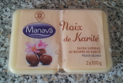 Noix de Karité - Savon surgras au beurre de karité - peaux sèches - Manava