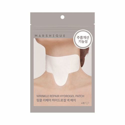 MARSHIQUE Wrinkle Repair Hydrogel Patch - Neck - 4pcs