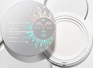 MARY & MAY Vegan Niacinamide Panthenol Sun Cushion