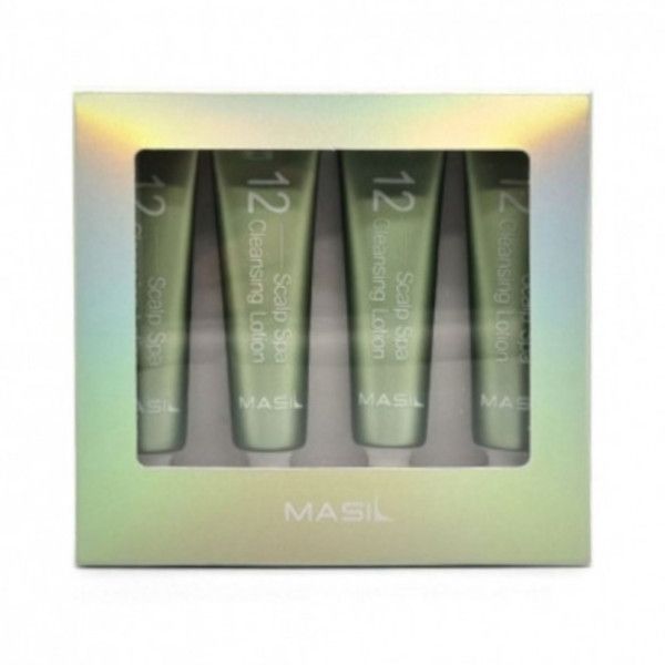 Masil 12 Scalp Spa Cleansing Lotion Pack - 15ml X 4pcs
