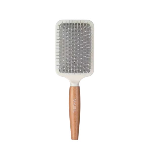 Masil Wooden Paddle Brush - 1pc