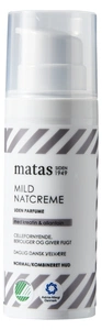 Matas Striber Mild Natcreme Til Normal/Kombineret Hud Uden Parfume