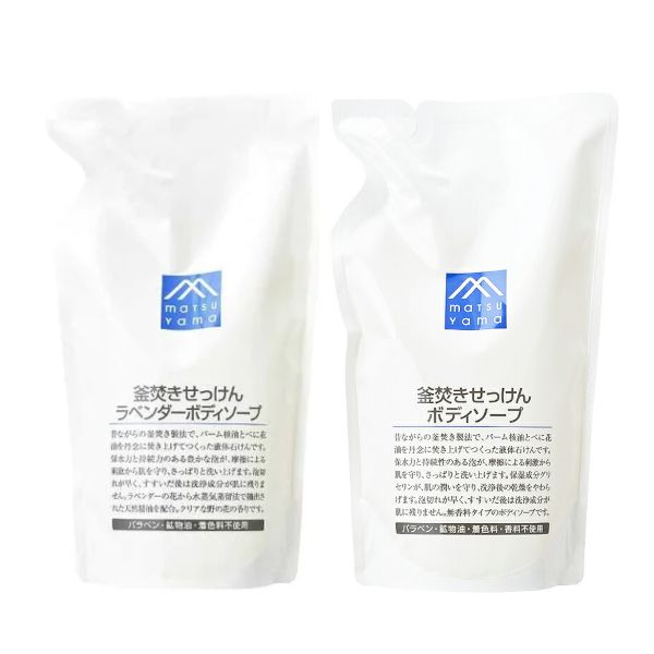 MATSUYAMA M-mark Kamadaki Body Soap Refill - 600ml