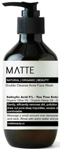 Matte Double Cleanse Acne Face Wash