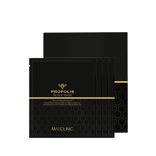 MAXCLINIC Propolis Black Mask - 4pcs