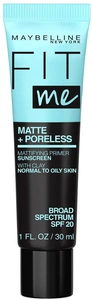 Maybelline New York Fit Me Matte + Poreless Mattifying Primer Sunscreen