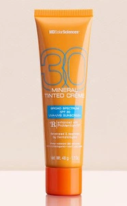 MDSolarSciences Mineral Tinted Creme Spf 30 Broad Spectrum Uva-Uvb Sunscreen (Discontinued)