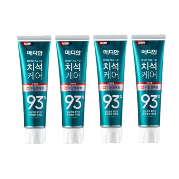 Median Dental IQ Toothpaste -120g - Gingivitis Prevention (4ea) Set