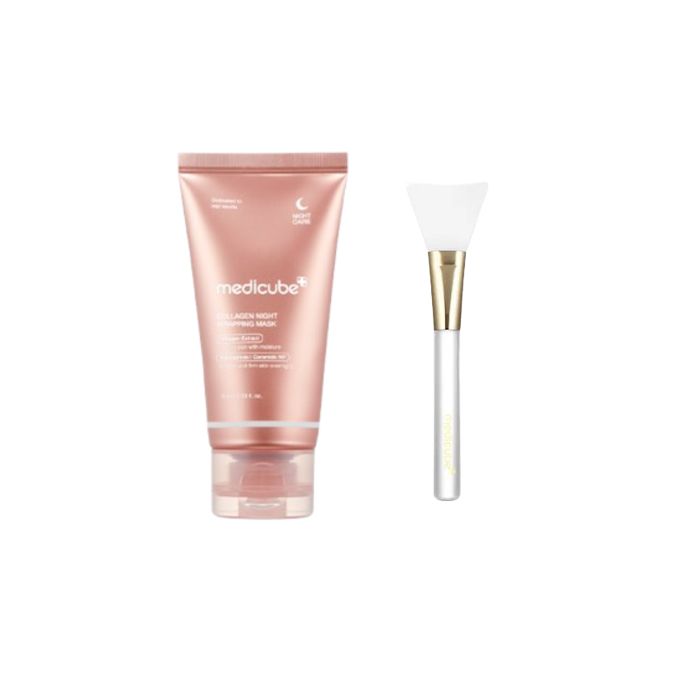 medicube Collagen Night Wrapping Mask with Brush Set
