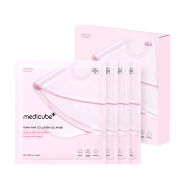 medicube PDRN Pink Collagen Gel Mask - 28g*4ea