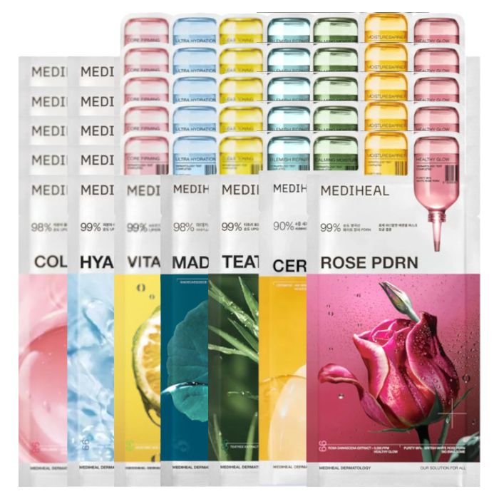 Mediheal Essential Mask Collection - 35pcs