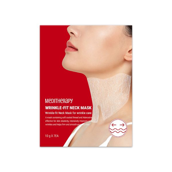 Meditherapy Wrinkle-Fit Neck Mask - 10g*7ea