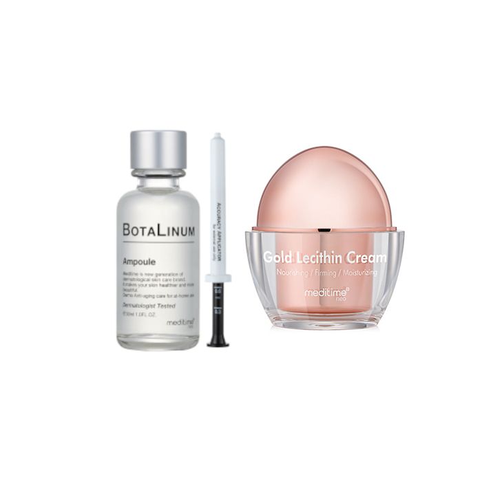 Meditime Botalinum Ampoule - 30ml + Gold Lecithin Cream - 50g Set