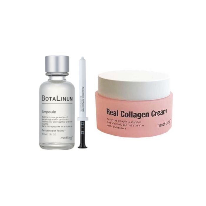 Meditime Botalinum Ampoule - 30ml + Real Collagen Cream - 50ml Set