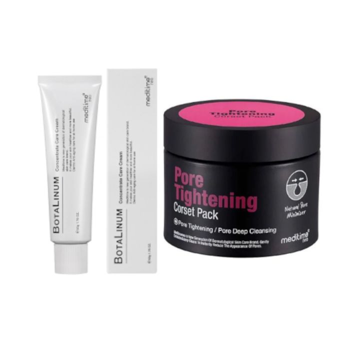 Meditime Botalinum Concentrate Care Cream - 50g + Pore Tightening Corset Pack - 120g Set