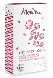 MELVITA Nectar de Roses Soap With Wild Roses Petals