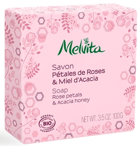 MELVITA Soap Rose Petals & Acacia Honey