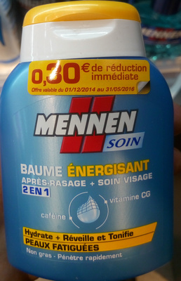 Baume energisant 2 en 1