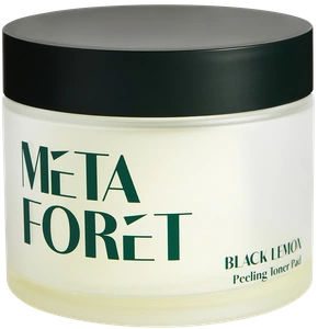 Meta Foret Black Lemon Peeling Toner Pads