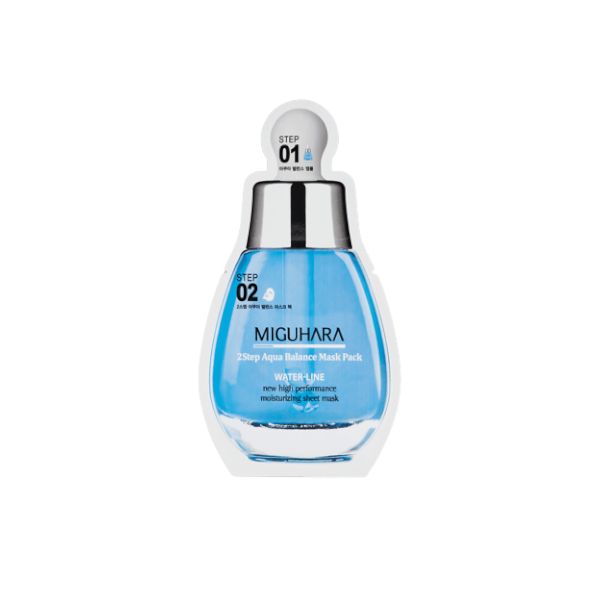 MIGUHARA 2Step Aqua Balance Mask Pack - 1pc