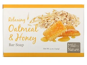 Mild By Nature Relaxing Bar Soap, Oatmeal & Honey