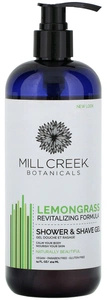 Mill Creek Botanicals Lemongrass Shower & Shave Gel