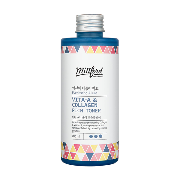 Millford Vita-A & Collagen Rich Toner - 200ml