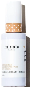 minata Súper Sérum Skin Defense FPS 50 Con Color