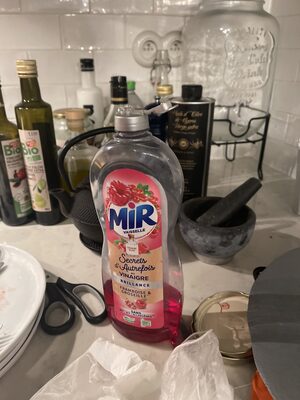 Vaisselle Secrets d'Autrefois au vinaigre brillance framboise & groseille