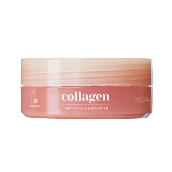 MISSHA Airy Fit Collagen Lifting Face & Eye Patch - 60g (60ea)