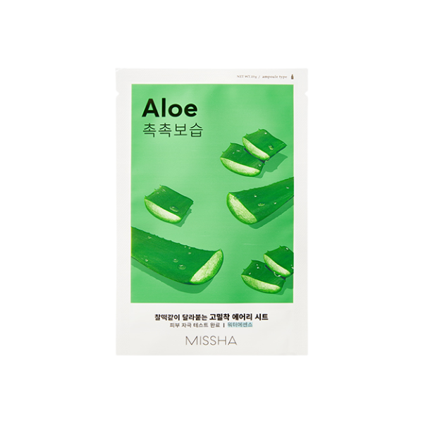 MISSHA Airy Fit Sheet Mask - Aloe - 20ea*19g