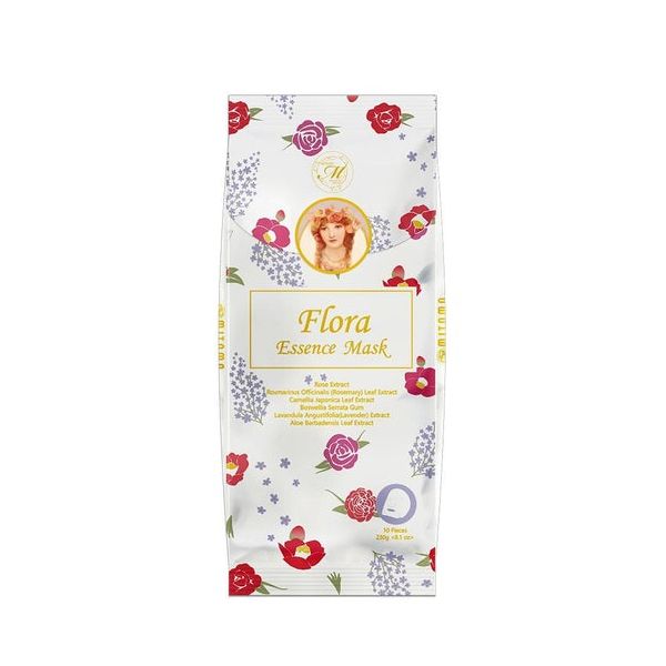 MITOMO Goddess Flora Essence Mask - 10pcs