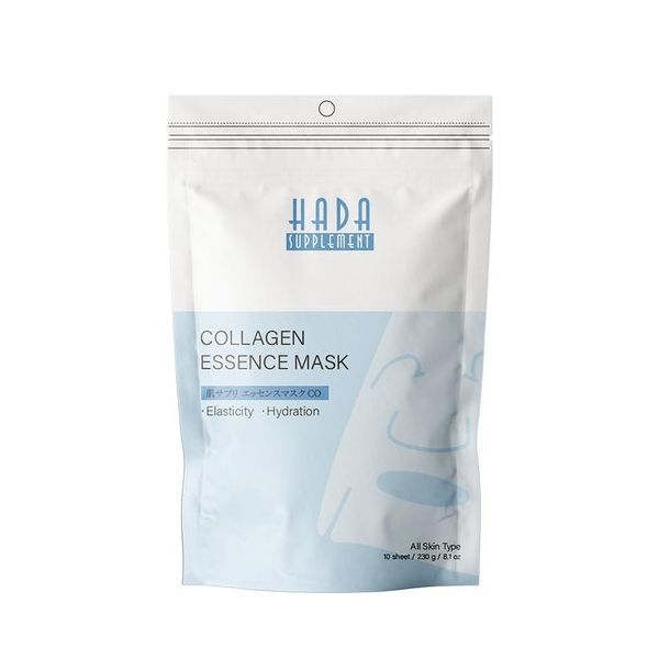MITOMO Hada Supply Collagen Essence Mask - 10pcs