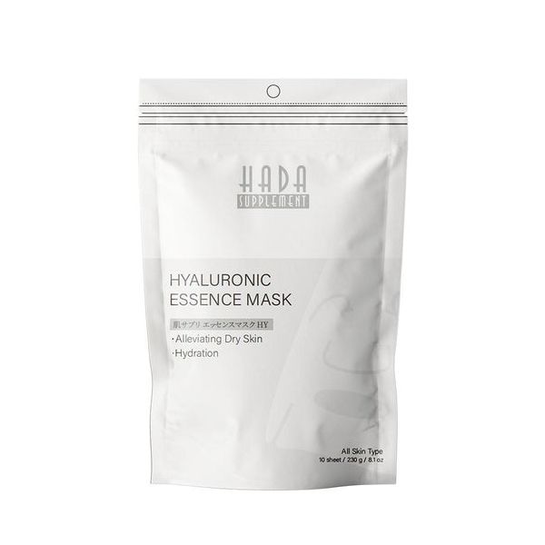 MITOMO Hada Supply Hyaluronic Essence Mask - 10pcs