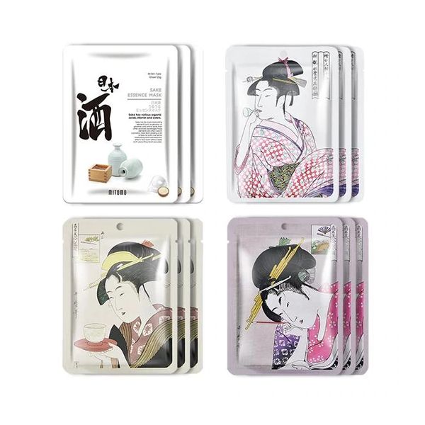 MITOMO Japan UKIYOE Mask Trial Set Type B - 12pcs